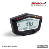 -  KOSO - COMPTEUR / COMPTE TOURS MULTI FONCTIONS KOSO - DB-02R Street/Race Speedometer - BA022W10