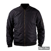 VESTE - JOHN DOE - FLIGHT JACKET - COULEUR : NOIR - TAILLE M