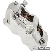  - ETRIER PERFORMANCE MACHINE - 4 PISTON RADIAL - 4-PISTON RADIAL MOUNT CALIPER - AVANT GAUCHE OU ARRIÈRE DROIT - CHROME - 0052-2405-CH