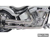 ECHAPPEMENT - FALCON - CCE Exclusive 2 in 2 Exhaust System - SOFTAIL 86/06 - POLI