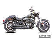 ECHAPPEMENT - FALCON - 2 EN 2 DOUBLE GROOVE - SOFTAIL 07/17 - NOIR