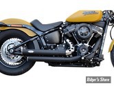 - ECHAPPEMENT - BSL - SOFTAIL M8 18/20 FXBB / FLDE / FLSL / FLHC / FLSB / FXLR - TOP CHOPP STAGGERED EXHAUST SYSTEM - NOIR - BSL 440053/SM