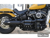 - ECHAPPEMENT - BSL - SOFTAIL M8 18/20 FXBR/S / FLDE / FXFB/S / FLFB/F / FLHC/S / FXLRS / FXLR / FLSL / FXBB / FXDR - BOMB V2 - NOIR - BSL 440130/AH