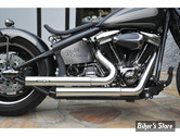 - ECHAPPEMENT BSL - SOFTAIL FX 87/16 - TOP CHOPP STAGGERED EXHAUST SYSTEM - POLI - BSL 500112/I/SM