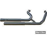 - ECHAPPEMENT BSL - SOFTAIL FL 87/16 - TOP CHOPP STAGGERED EXHAUST SYSTEM - POLI - BSL 500184/I/SM