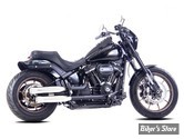 SILENCIEUX FALCON CUSTOM PARTS - SOFTAIL MILWAUKEE EIGHT FLSL / FXST / FXBRS / FLFBS /FXLRS / FXBBS / FXRST / FLFBS / FXBR 21UP - DOUBLE GROOVE - POLI