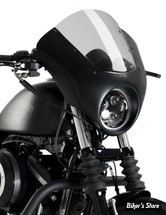  - TETE DE FOURCHE SANTEE - DARK NIGHT SEMIFAIRING - SPORTSTER 09-20 XL883N, 09-12 XL1200N, 19-20 XL1200NS - NOIR BRILLANT