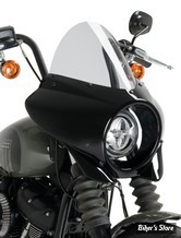  - TETE DE FOURCHE - SANTEE - MIRAGE SEMIFAIRING - SOFTAIL MILWAUKEE EIGHT 18-20 FXBB, 20-24 FXST, 21-24 FXBBS - NOIR BRILLANT