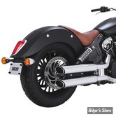 SILENCIEUX - INDIAN SCOUT 15UP - VANCE & HINES - TWIN SLASH SLIP-ONS 3" - PCX - CHROME - 18623