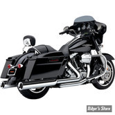 SILENCIEUX COBRA - POWRFLO 4-1/2" SLIP ON MUFFLERS - TOURING 95/16 - CHROME - 6215