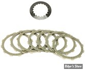 ECLATE C - PIECE N° 22 / 07 - KIT DISQUES D'EMBRAYAGE - SPORTSTER 86/90 - EBC BRAKES - SERIE : SRC - SRC7024 - (NEUF: NI REPRIS, NI ECHANGEE)