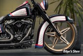 GARDE BOUE AVANT - POUR SOFTAIL M8 FLSL / FLDE / FLHC 18UP - KILLER KUSTOM - HOT ROD SERIES - ROUE DE 23" - A PEINDRE - FF23HT