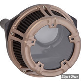 - FILTRE A AIR - ARLEN NESS - SPORTSTER 91UP - NESS METHOD CLEAR SERIES AIR CLEANER - TITANIUM - 600-019