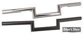 GUIDON  Z-BAR - ZODIAC CUSTOM PRODUCT - 3" Flat-Z - HAUTEUR  : 75MM - SANS EMPREINTES - CHROME