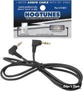 CABLE AUDIO - LONGUEUR : 100cm - HOGTUNES - 3' RCA Cable - 0401