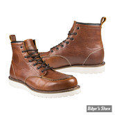 BOTTINES - JOHN DOE MOTORCYCLE - RIDING BOOTS RAMBLER - COGNAC - POINTURE 39