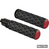 - POIGNEES - ARLEN NESS - DIAMOND GRIPS TBW - TIRAGE ELECTRONIQUE TOURING 23UP - NOIR / ROUGE - 500-061