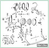  ECLATE K - PIECE N° 00 - ECLATE DES PIECES PHARE ADDITIONNELS  - BIGTWIN FL 1968/1984