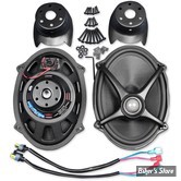 - HAUTS PARLEURS DE SACOCHES RIGIDES - TOURING 06/23 - 5" X 7" - 2 OHM / 200 WATT - J&M CORPORATION - AVEC HAUT PARLEUR ROKKER XXR - SADDLEBAG-LID SPEAKER UPGRADE KIT - HDRK-5X7TW-XXR