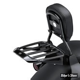 PORTE BAGAGES DE SISSY BAR - HD - AIR FOIL PREMIUM LUGGAGE RACK - OEM 54291-11 - NOIR BRILLANT