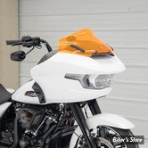 PARE BRISE - KLOCK WERKS - SPORT ICE KOLOR FLARE™ WINDSHIELDS - FLTRX/K/T/SE 2023UP - HAUTEUR : 10,00" - COULEUR : ORANGE ICE - KWW-01-0711