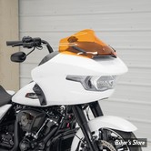 PARE BRISE - KLOCK WERKS - SPORT KOLOR FLARE™ WINDSHIELDS - FLTRX/K/T/SE 2023UP - HAUTEUR : 10,00" - COULEUR : ORANGE - KWW-01-0716