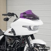 PARE BRISE - KLOCK WERKS - SPORT KOLOR FLARE™ WINDSHIELDS - FLTRX/K/T/SE 2023UP - HAUTEUR : 10,00" - COULEUR : PURPLE - KWW-01-0720