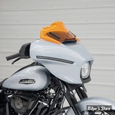 PARE BRISE - KLOCK WERKS - KOLOR FLARE WINDSHIELD - FLHX / FLHXSE 2023UP - HAUTEUR : 8" / 20.5CM - COULEUR : ORANGE / ORANGE - KWW-01-0729