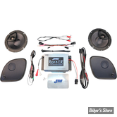 KIT AUDIO AVEC AMPLIFICATEUR - AVANT - TOURING FLTR 2015UP - 200 WATT - J&M CORPORATION - ROKKER - RPKT-200HR15