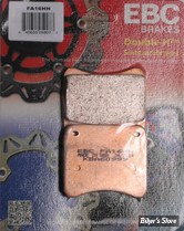 PLAQUETTES - DUCATI / TRIUMPH - OEM 0000000 - EBC 2 - HH - FRITTE - FA16/HH