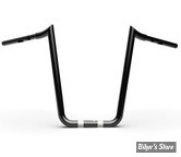 GUIDON LA CHOPPERS - 1 1/4" TOURING - ROAD GLIDE FLTRK/X 2023UP - PRIME APE HANDLEBAR - HAUTEUR : 40 CM / 16" - NOIR - LA-7359-16B