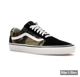 CHAUSSURES ENFANT - VANS - OLD SKOOL - WOODLAND / CAMO - POINTURE 30.5