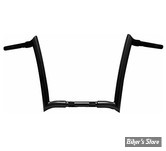 - GUIDON PAUL YAFFE BAGGER NATION - 1 1/4" MONKEY DRAG BARS - TOURING FLHR 99UP / FLTR 99/13 - HAUTEUR : 25.50CM - NOIR