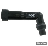 ANTIPARASITE / CONNECTEUR DE BOUGIE D'ALLUMAGE -  NGK - Diamètre / filetage bougie : 10 / 12 MM / 102° - XD05F / 8072