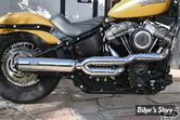 - ECHAPPEMENT - BSL - SOFTAIL M8 18/20 FXBR/S / FLDE / FXFB/S / FLFB/F / FLHC/S / FXLRS / FXLR / FLSL / FXBB / FXDR - BOMB V2 - POLI - BSL 440128/AH