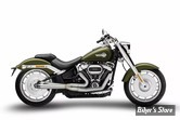 - ECHAPPEMENT ZARD - 2-1 FULL KIT EXHAUST SYSTEM - SOFTAIL M8 FLFB/FXBR 2018UP - INOX - ZHD011S00SAO