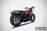 - ECHAPPEMENT ZARD - 2-1 FULL KIT EXHAUST SYSTEM - SPORTSTER 14/22 - NOIR - ZHD528S00SAO-B