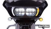 ENJOLIVEUR DE PHARE- CIRO - TOURING FLTR 15UP - CIRO - ROAD GLIDE FANG® LED HEADLIGHT BEZEL - CORPS : CHROME : 45250