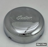 COUVERCLE DE FILTRE A AIR - INDIAN - OEM 341007 - 7" Script Air Cleaner Cover Chrome - V-TWIN - CHROME