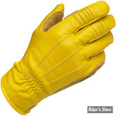 GANTS - BILTWELL - WORK - COULEUR : JAUNE / GOLD - TAILLE XS