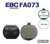 PLAQUETTES - KAWASAKI - OEM 00000-0000 - EBC 1 - FA - ORGANIQUE - FA073