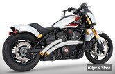 ECHAPPEMENT - FREEDOM PERFORMANCE - INDIAN SCOUT 2025UP - RADICAL RADIUS 2 EN 2 - CHROME / EMBOUTS : DROIT DORE STAR - IN00642