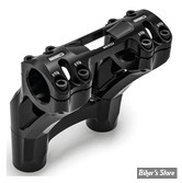 POUR GUIDON DE Ø 28,60 MM - RISERS - ROLAND SANDS DESIGN - 0NE PIECE Sector Pullback Riser System - HAUTEUR :12.70 CM / 5" - NOIR