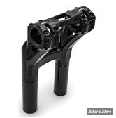 POUR GUIDON DE Ø 28,60 MM - RISERS - ROLAND SANDS DESIGN - 0NE PIECE Sector Pullback Riser System - HAUTEUR :20.30 CM / 8" - NOIR