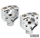 Risers - Joker Machine - DUAL - CHROME - HAUTEUR : 2" / 50MM