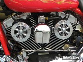 VENTILATEUR / REFROIDISSEUR  - DUAL-COOL - DUAL COOL HURRICANE - TOURING 99UP / DYNA 99/17 / SOFTAIL 00/17 - CHROME