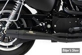 - ECHAPPEMENT REDTHUNDER - SPORTSTER 04/22 - 2 into 1 Exhaust System - RACING - NOIR CERAKOTE - HD1109400BBB