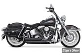 -  ECHAPPEMENT THORCAT / FREEDOM PERFORMANCE - SOFTAIL 87/99 - AMENDMENT SIDE SLASH - NOIR - HOMOLOGUÉ ECE