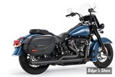 -  ECHAPPEMENT THORCAT / FREEDOM PERFORMANCE - SOFTAIL MILWAUKEE EIGHT 107CI 2018/2020 -BLUE PROOF TRUE DUALS - LONGUEUR : 33" - NOIR - HOMOLOGUÉ ECE