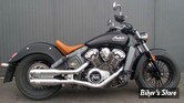 SILENCIEUX MCJ REGLABLE - INDIAN SCOUT 2021UP - 2 en 2 ROYAL 90 T - FINITION : CHROME